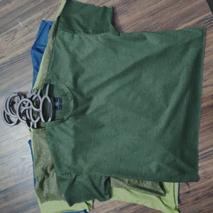Proshah Boxy เสื้อยืดผู้หญิง,เสื้อยืดสตรีสีโรสโกลด์พีชผ้าฝ้ายความยาวปานกลาง100% - Product Image 6