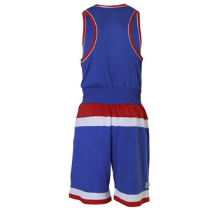 Uniformes de Boxeo Profesionales Personalizados para Competencia, Uniformes de Boxeo Sublimados en Azul y Rojo para Hombres y Mujeres - Product Image 2