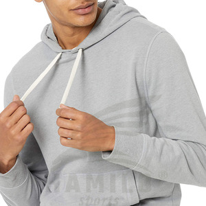 2024 <b>Top</b> <b>Men's</b> Pullover <b>Thermal</b> Hoodies Custom Color & Logo 100% Cotton Breathable Lined Solid Zipper 300g Winter - Product Image 4