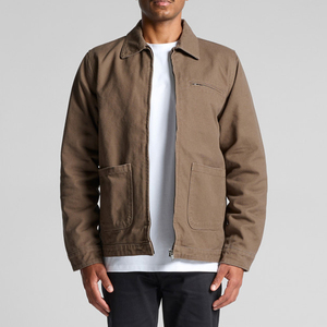 Chaqueta Casual de Lona para Hombre, Diseño Ecológico, Secado Rápido, Transpirable, Tejido Resistente, Ajuste Cómodo, Diseñada para Uso Diario - Product Image 1