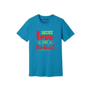 เสื้อยืดผ้าฝ้าย100% พิมพ์ลายด้วยความมีน้ำใจขนาด160 180ถึงหนักมี12สีที่สามารถปรับแต่งดีไซน์และการจัดวางของคุณเองได้ - Product Image 3