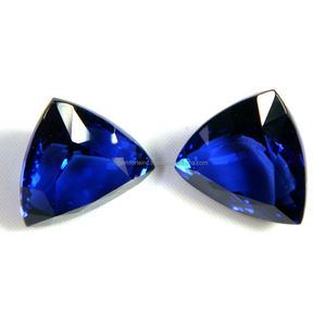 Forma triangular de tanzanita azul oscuro, corte facetado, tamaño calibrado, joyería de tanzanita azul oscuro de alta calidad, fabricación de piedras preciosas sueltas - Product Image 5