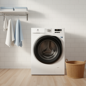 SERIE 600 EW6FBG19G Lavadora de Carga Frontal SensiCare de 9 Kg, Blanca/Negra, Clase A, 1400 RPM, Dimensiones 59.7 x 63.6 x 84.7 cm - Product Image 3