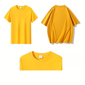 Camiseta de Lujo al por Mayor, 100% Algodón, 200 g/m², Gruesa, Unisex, con Logotipo Personalizado, Camiseta Lisa, Talla Grande, Camiseta para Hombre - Product Image 5