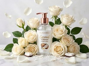 Gel intime premium à base d'eau · D-Panthenol · Parfum crème de coco · 200ml - Product Image 3