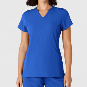 Uniformes hospitalarios con cuello en V, ropa de trabajo flexible, suave y profesional, ropa de protección ligera y duradera - Product Image 6