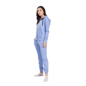 Ensemble de survêtement tendance pour femmes Costume de jogging à la mode décontracté OEM ODM Vente en gros de vêtements de sport avec logo personnalisé Survêtement pour femmes - Product Image 4
