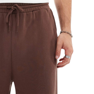 High Quality <b>Men's</b> Oversized Streetwear Sweatpants Custom Logo Baggy Pants Elastic Waist Casual <b>Loose</b> Fit Lightweight Cotton - Product Image 3