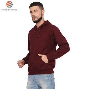 Men’s Plus Size Blank Hoodie Custom Brand Private Label Plain Pullover Sports Gym <b>Sweatshirt</b> Wholesale - Product Image 3