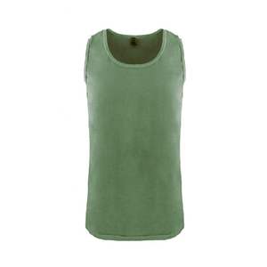 Camiseta sin mangas de algodón hilado con anillo peinado 100% - Product Image 3