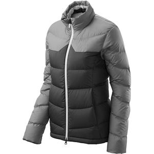 Manteau à capuche léger et zippé pour femme Veste rembourrée à bulles compressible résistante à l'eau avec col montant Épaisseur fine - Product Image 5