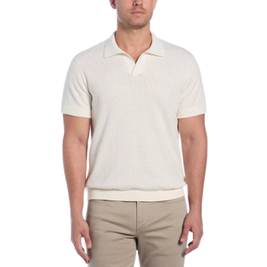 Polo de Punto Casual para Hombre de Bangladesh, Transpirable, de Manga Corta, Cuello Polo - Product Image 1