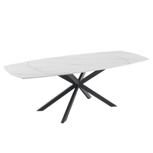 Mesa de Comedor Extensible y Giratoria de Acero Moderno Ram Industrie N501200B, Capacidad de 80 kg, Longitud de 120-200 cm, para Cocina, Sala de Estar y Comedor - Product Image 4