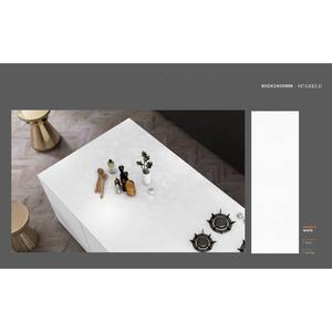 กระเบื้องพอร์ซเลน800x2400มม. ส่องประกายประกาย15มม. แผ่นหินควอทซ์สำหรับตกแต่งพื้นโรงแรม - Product Image 1