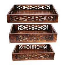 ถาดไม้รูปหัวใจที่ดีที่สุดพร้อมพื้นผิวธรรมชาติสำหรับตกแต่งบ้านสไตล์ชนบทที่เสิร์ฟอาหารและอื่นๆใช้โดยงานฝีมือ tayyab - Product Image 2