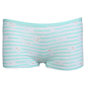 กางเกงบ็อกเซอร์แฟนซีสำหรับผู้หญิง (UA-381) - สีฟ้า - Product Image 1