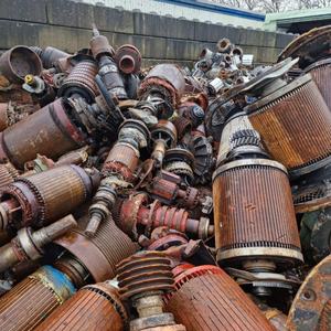 Motores Eléctricos Desechados en un Reciclaje de Metales/ Chatarra de Motores Eléctricos Usados en Venta - Product Image 6