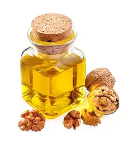 Vente en gros 100% d'huile de noix naturelle pure, huiles de support pressées à froid