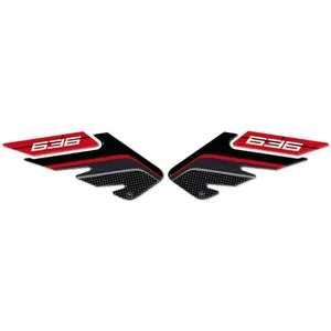 Protezioni Laterali per Serbatoio Personalizzate in Gel 3D per Moto Kawasaki ZX-6R e Ninja 636 - Product Image 2
