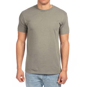 T-shirts pour hommes en coton peigné à manches courtes, anti-plis, séchage rapide, respirants, coupe classique, vente en gros, personnalisables, imprimés à carreaux, en promotion - Product Image 3