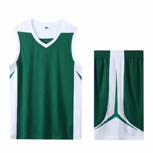 Nouveau Style professionnel personnalisé respirant évacuation de l'humidité séchage rapide basket-ball uniforme unisexe sans manches maillot court ensemble - Product Image 4