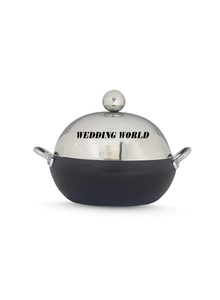 Calentador de comida de metal de excelente calidad Cazuela de diseñador hecha a mano superventas Nueva llegada Diseñador Nuevo calentador de comida de metal - Product Image 3