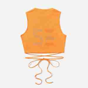 Hot Sale Women's Slim Fit <b>Crop</b> Sleeveless Tank <b>Top</b>-Quick Dry Breathable Solid Colors for Fitness Gym Yoga - Product Image 5