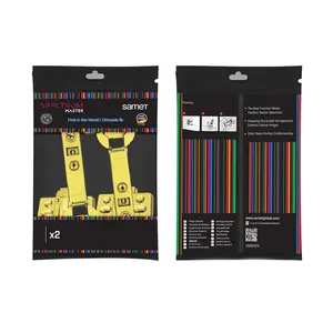 Support de base réglable doré à 48 axes, à charnière colorée, freiné, plat, Master Spectrum - Product Image 3