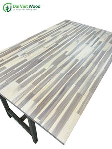 Panel de encimeras de madera de acacia articulado con los dedos Acabado de aceite de cera para uso en la cocina - Product Image 3