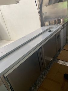 Carrito de Comida Móvil para Café y Helados con Potencia de 1500W, 1 Año de Garantía, Frutas, Maíz, Nueces y Harina - Product Image 6