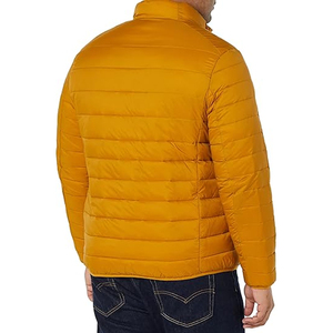 Vente en gros Veste longue bouffante d'hiver pour hommes Manteau à bulles utilitaire en laine avec fermeture éclair sur support personnalisé Manteaux pour hommes fabriqués dans la rue principale - Product Image 3