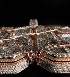 Colgante de Lujo Iced para Rapper, con Moissanita de Base Sólida, Chapado en Oro de 18K, Plata de Ley 925, Estilo Hip Hop, Letra Personalizada, Certificado GRA - Product Image 5