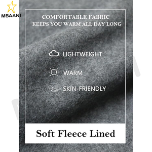 Sudaderas con capucha para hombre y mujer, sudaderas con capucha forradas de lana, sudaderas informales de manga larga con cordón y bolsillo tipo canguro - Product Image 2