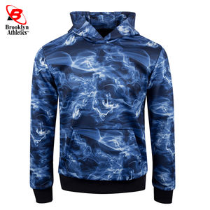 Venta al por mayor de alta calidad Sublimación completa Imprimir Hombres sudaderas con capucha de secado rápido - Product Image 5