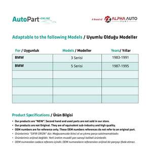 Pommeau de levier de vitesse et soufflet pour BMW Série 3 E30, Série 5 E34 - Product Image 2