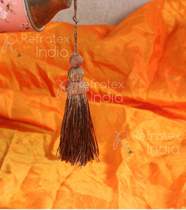 Cortina Decorativa con Borlas, Diseño Nuevo 2021, Estilo Moderno, Excelente Calidad, Marca Refratex, Hecho en India, Precio Bajo - Product Image 2