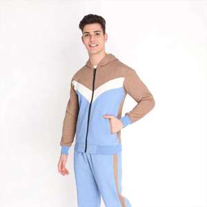 Ensembles OEM pour hommes vente en gros tendance 2025 Survêtement en coton Streetwear personnalisé Survêtements pour hommes - Product Image 3