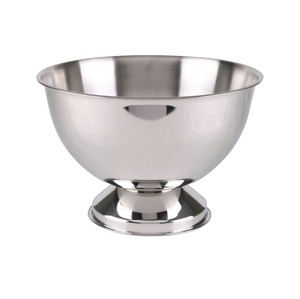 Bol à champagne en argent métallique de qualité supérieure, conçu pour refroidir et servir le vin ou le champagne, parfait pour les mariages et les fêtes - Product Image 3