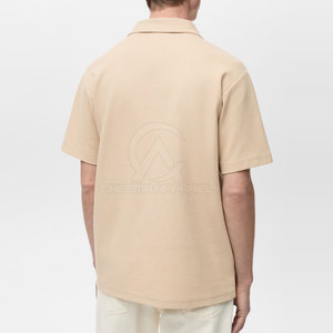 เสื้อโปโลผู้ชายใส่สบาย คอปกเรียบง่าย ติดกระดุม น้ำหนักเบา ทรงพอดีตัว เหมาะสำหรับกิจกรรมประจำวัน - Product Image 3