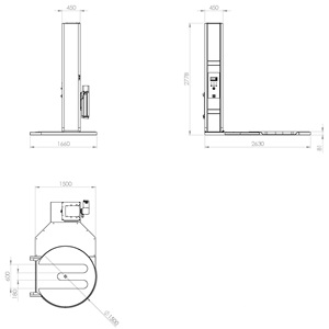 WM-MAX Horse Model <b>Wrapping</b> <b>Machines</b> - Product Image 2