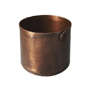 Pot de fleurs galvanisé décoratif pour jardin, panier à fleurs en métal de qualité supérieure, fait main, idéal pour événements, vente en gros - Product Image 4