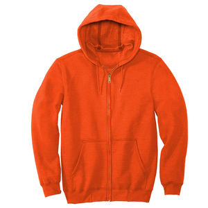 Sweat-shirt à capuche surdimensionné en coton molletonné rouge de haute qualité à prix avantageux, 380 g/m², personnalisable avec impression et broderie - Product Image 1