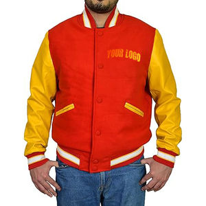 Veste universitaire de baseball pour homme Classic College Design pour l'hiver et l'automne pour les événements scolaires - Product Image 1