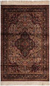 Handmade Persian-Style Oriental Wool Area <b>Rug</b> with Geometric Pattern Eco-Friendly & Anti-Bacteria - Product Image 3