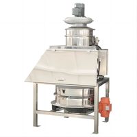RUNNEST Staubfreie Großsack-Entladestation Motor Edelstahl 304/316L Hochleistungs-Pulver-Kippstation Einfach zu Bedienen
