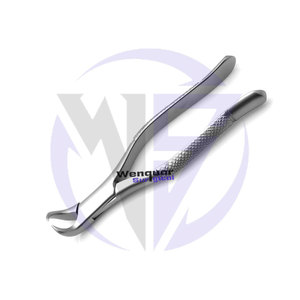 Ensemble de pinces d'extraction dentaires de qualité supérieure revêtues de couleur titane (#150 + 151 + 23) instruments chirurgicaux en acier inoxydable de qualité supérieure - Product Image 5