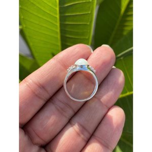 Anillo de Ópalo Natural, Plata de Ley 925, Anillo de Piedras Preciosas Hecho a Mano, Proveedor de Joyería al por Mayor - Product Image 5