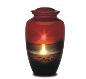 Urnas para cenizas adulto Funeral Sunset Urna grande para cenizas de seres queridos Tamaño 10,5 "& 220 Cu. En - Product Image 4