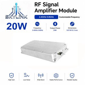 Module anti-drone, source de signal VCO, module de brouillage UAV <span class=keywords><strong>longue</strong></span> <span class=keywords><strong>portée</strong></span>, 43dBm 20W 43dBm DC 24V 2000-2700MHz, module anti-drone - Product Image 1