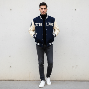 Haute demande Fashion Style College Outerwear Trendy Confortable Fit Warm Everyday Perfect Choice varsity jacket - Product Image 4